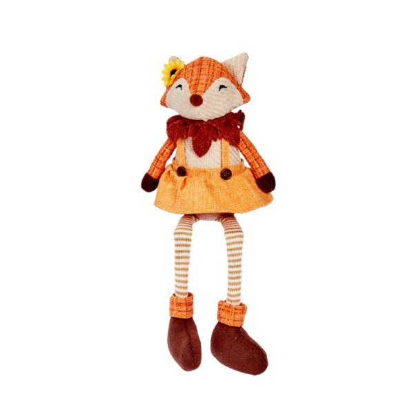Autumn Mrs Fox Gonk - Seated with Dangly Legs