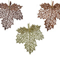 Special purchase Individual Glitter Plastic Leaf Hanging Decoration