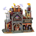Lemax Spooky Town - Evil Spirits Whiskey Distillery with Lights, Sound & Motion