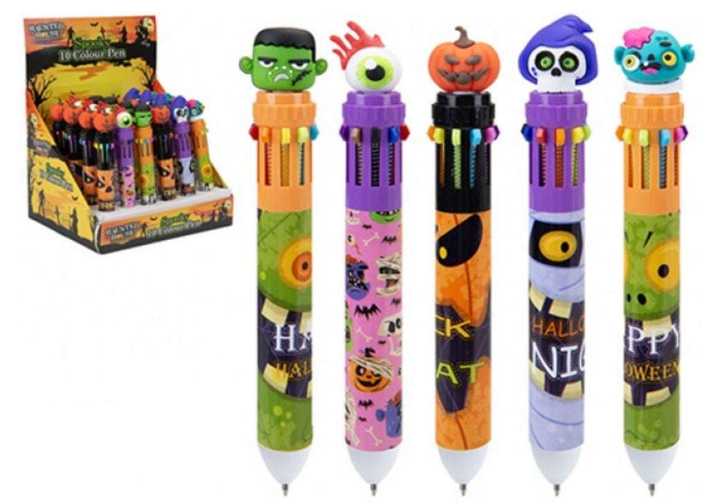 Halloween Multicoloured Click Pen