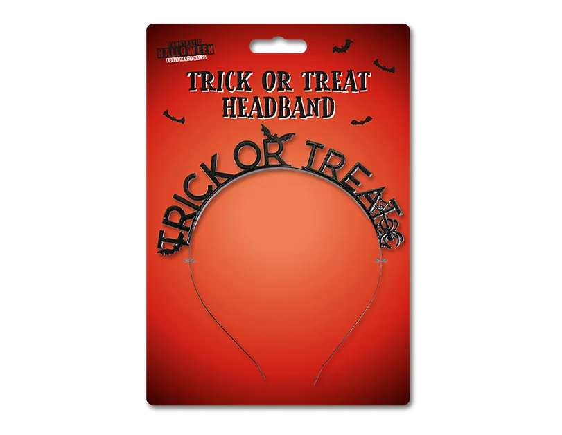 Halloween Trick Or Treat Headband
