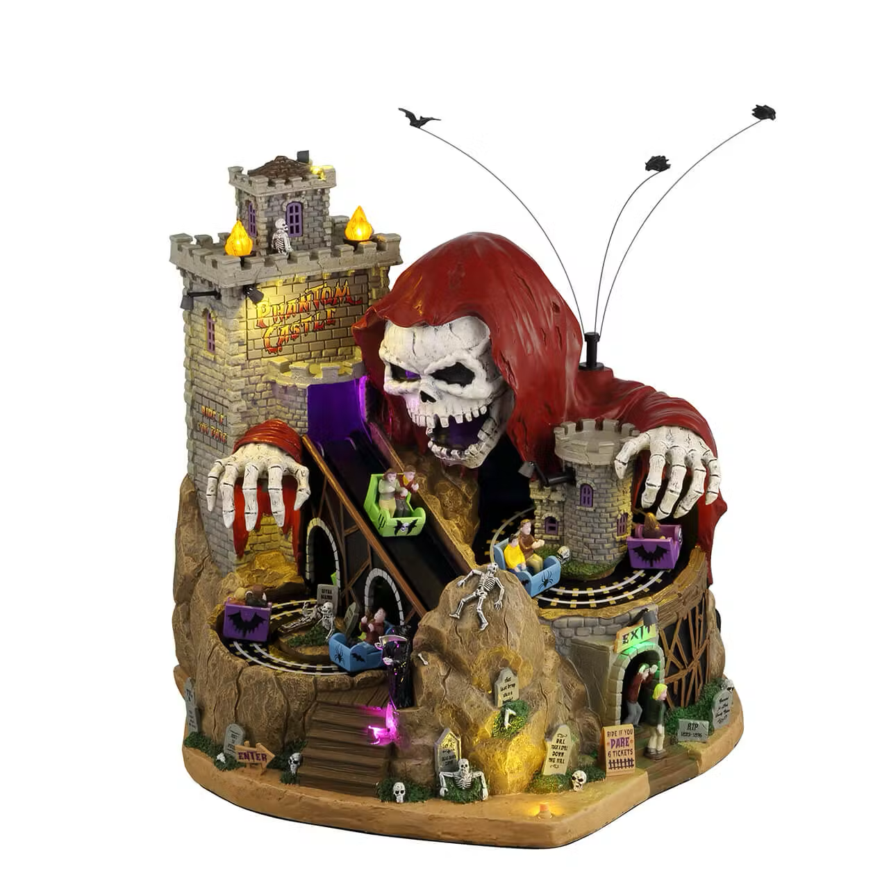 Lemax Spooky Town - Phantom Castle with Lights, Sound & Motion