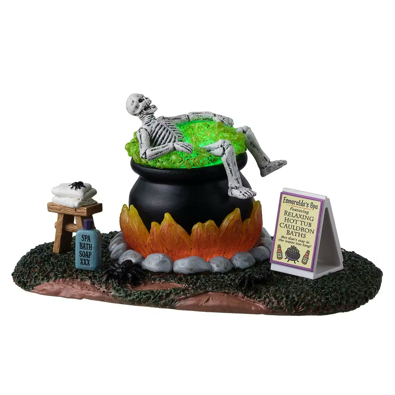 NEW Lemax Spooky Town - Nothing Like A Hot Bath