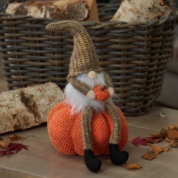 Gonk-Kin - Autumn Gonk with Pumpkin - 23cm