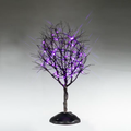 NEW Lemax Spooky Town - Dry Tree With Purple Lights