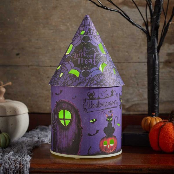Halloween Light Up Paper Lantern Decoration
