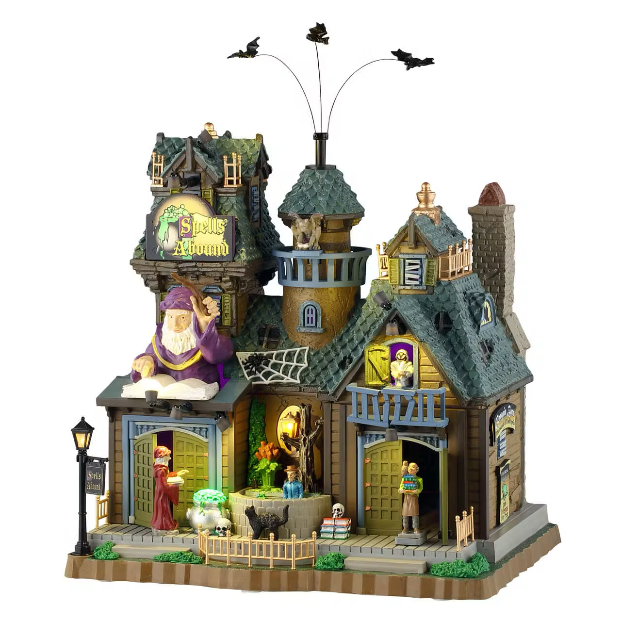 NEW Lemax Spooky Town - Spells Abound with Lights, Sound & Motion