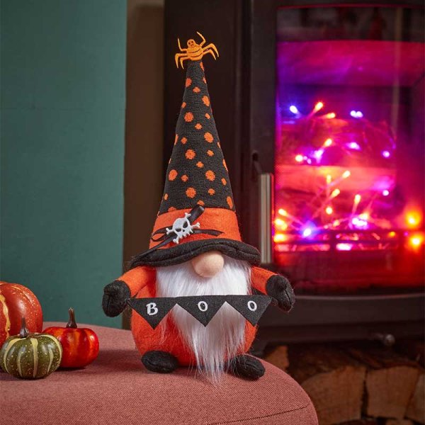 Mr Halloween Seated Gonk with BOO Sign