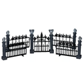 Lemax Spooky Town -  Gargoyle Fence - Set of 5