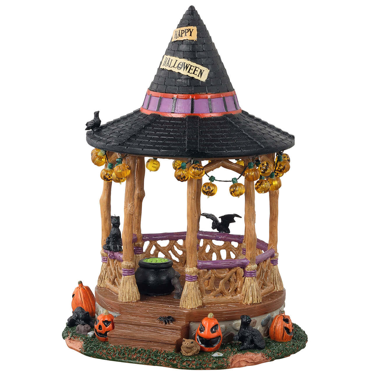 Lemax Spooky Town - Witch Gazebo