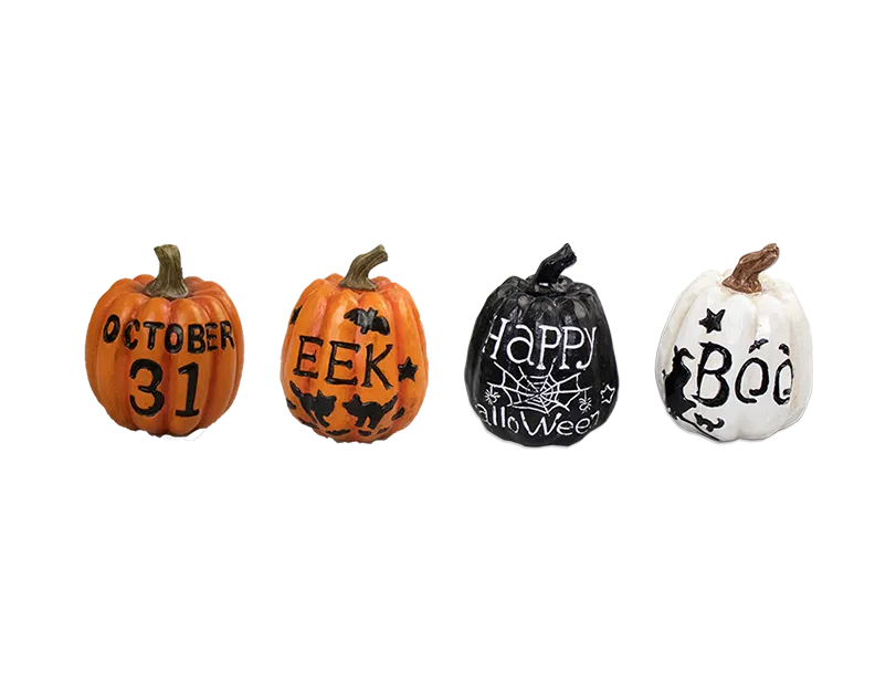 Slogan Pumpkin Ornament