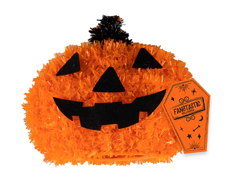 Halloween Tinsel Table Decoration