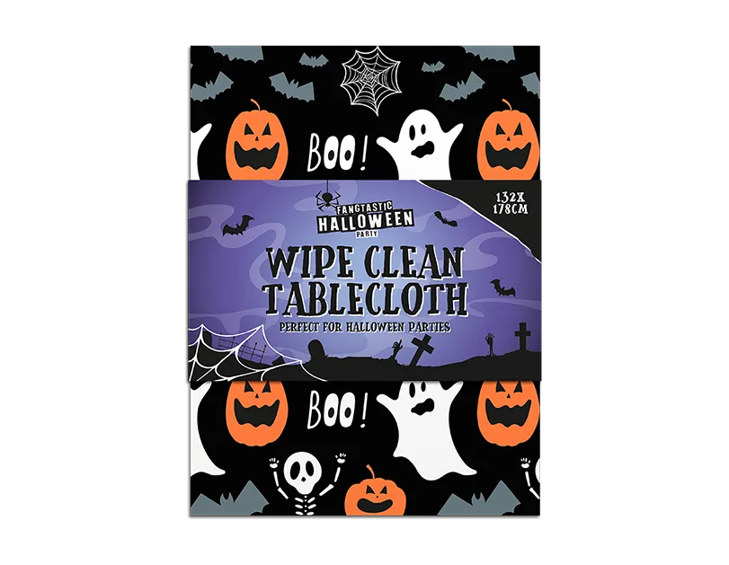 Halloween Wipe Clean Tablecloth