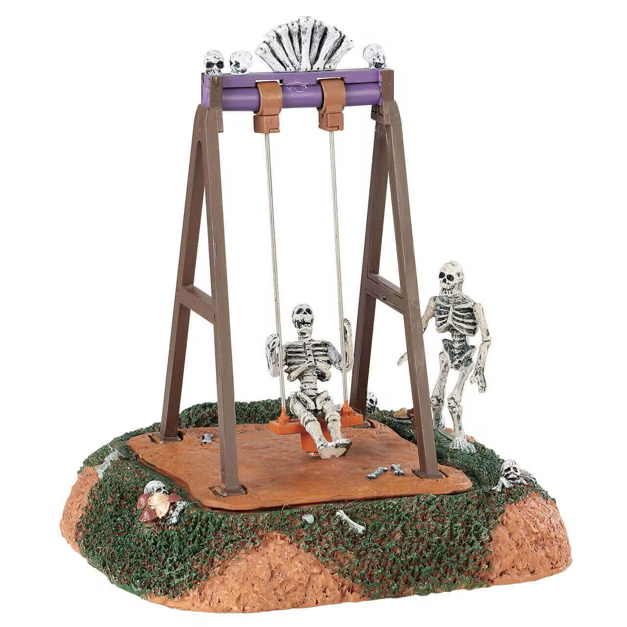 Lemax Spooky Town - Skeleton Swings