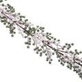 Sage Green and White Cluster Berry Garland Garland - 130cm