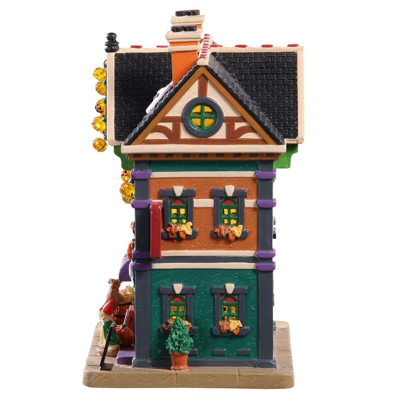 Lemax Spooky Town - Best Buds Dog Supply Store with Lights