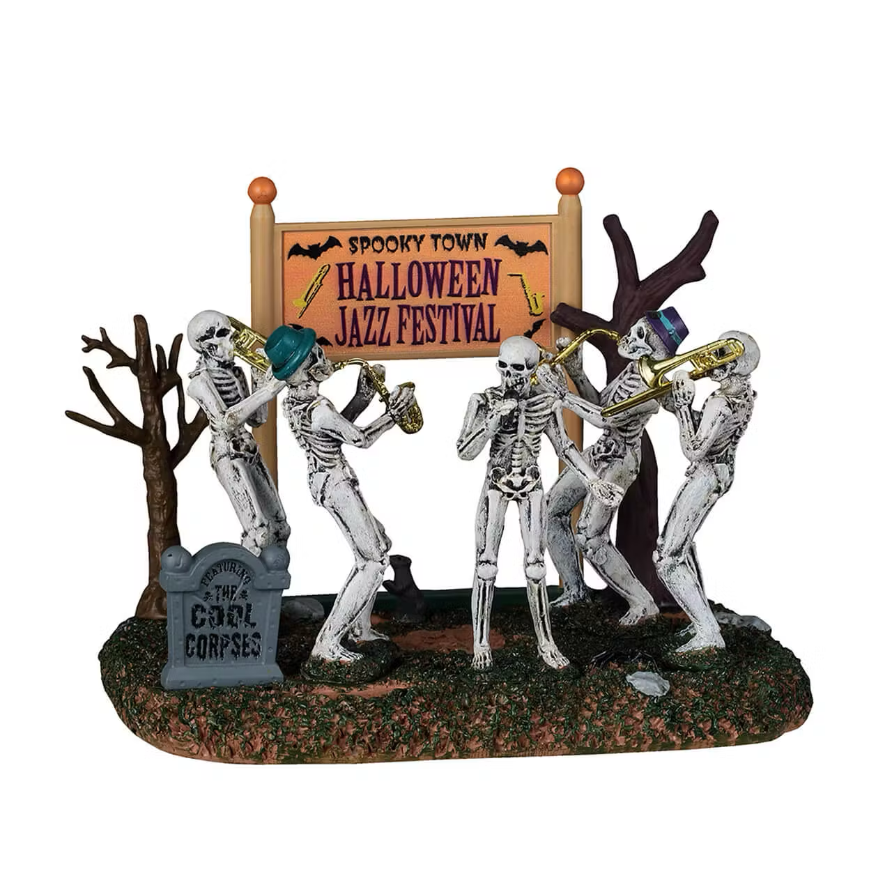NEW Lemax Spooky Town - Spooky Town Halloween Jazz Festival