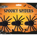 Halloween Spooky Spiders Decorations - Pack of 3