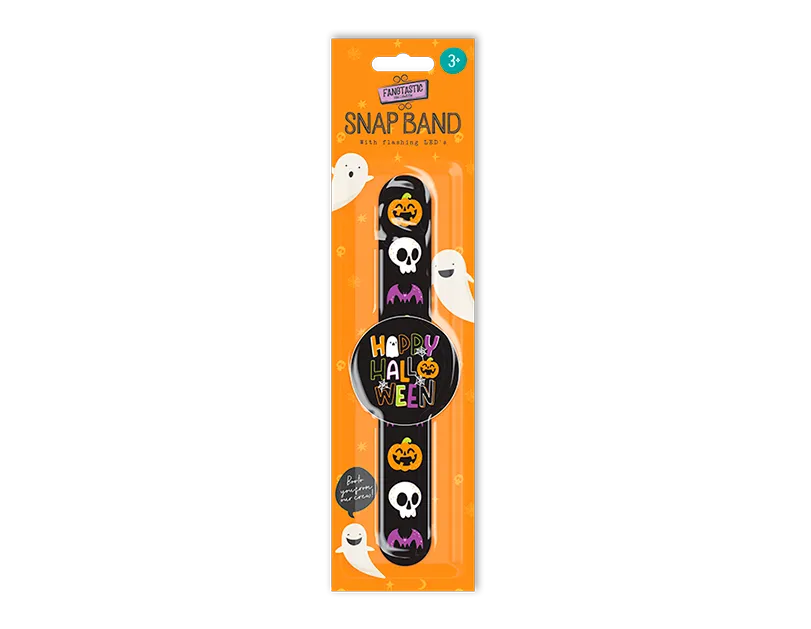 Halloween Flashing LED Snap Band
