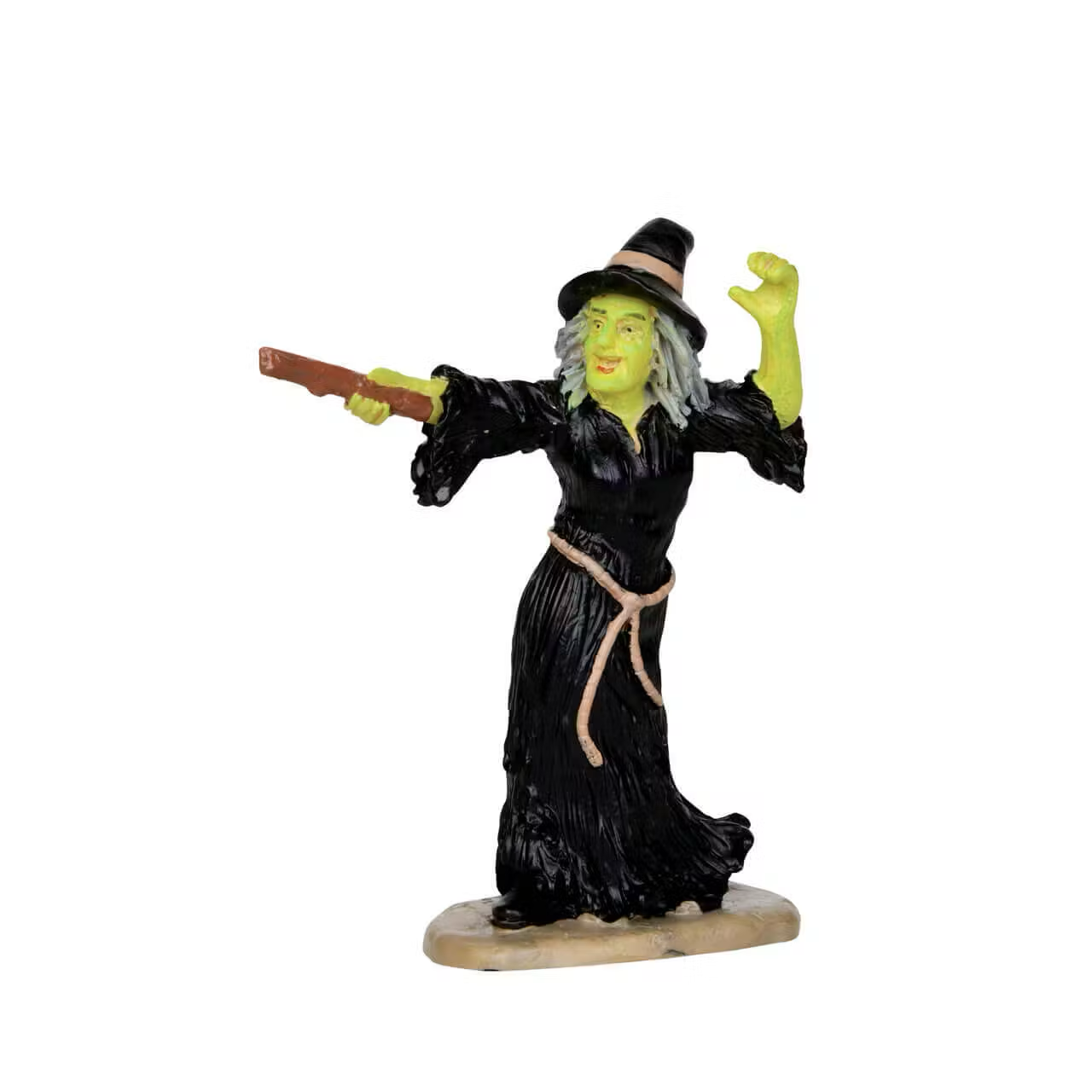 Lemax Spooky Town - Witch Casts Spell Halloween Village Figurine