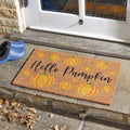 Hello Pumpkin Autumn Decoir Door Mat