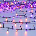 Halloween Glow-Worm Purple and Orange 520 Lights