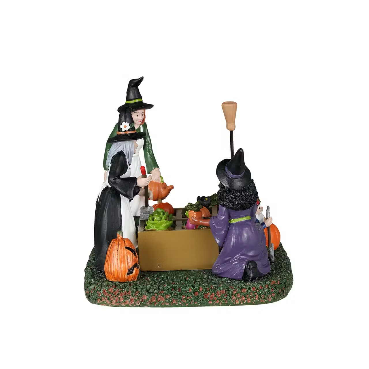 Lemax Spooky Town - Witches' Community Garden