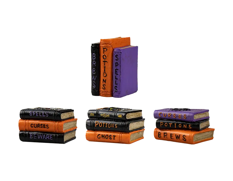 Halloween Potion Books Decoration - 9cm