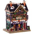 Lemax Spooky Town - Best Buds Dog Supply Store with Lights