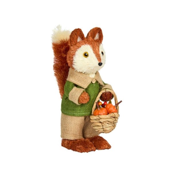 Harvest Boy Fox Autumn Figurine