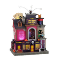 NEW Lemax Spooky Town - Smoke & Mirrors Magic Shop with Lights, Sound & Motion