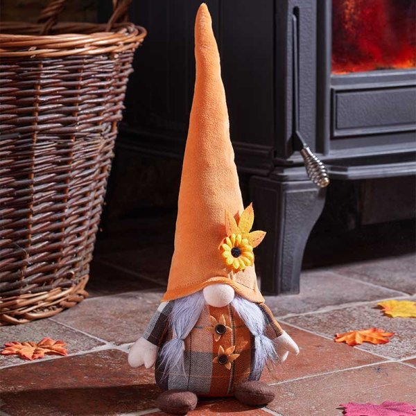 Autumn Mrs Sunflower Gonk - Seated 35cm