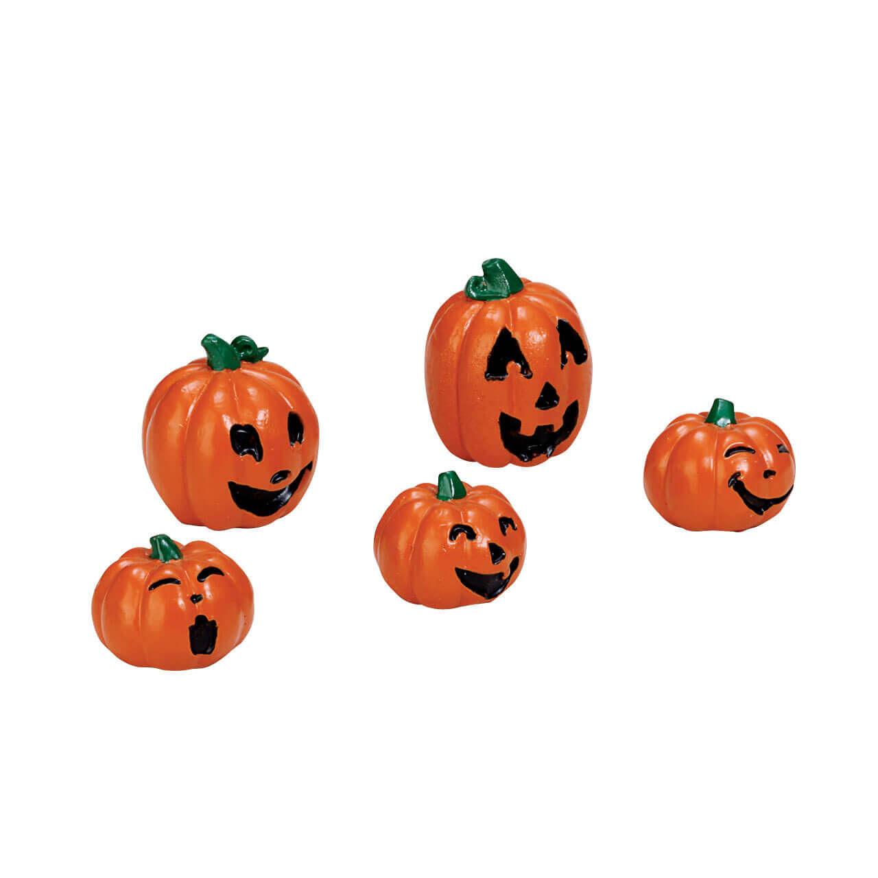 Lemax Spooky Town - Happy Pumpkin Family - Set of 5