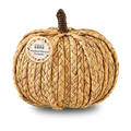 Medium Woven Pumpkin - 22cm