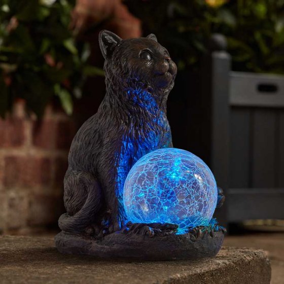 Mystic Mog Colour Colour Changing Cat Ornament