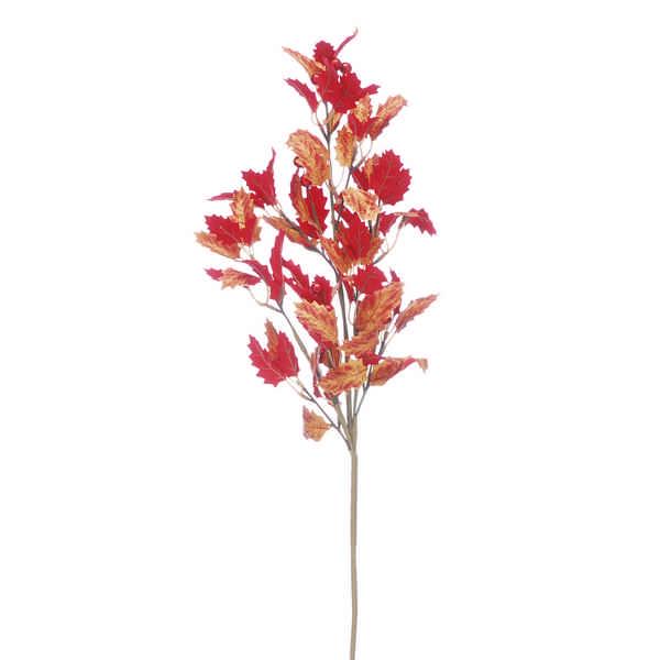 Autumn Red & Orange Leaf Pick - 78cm
