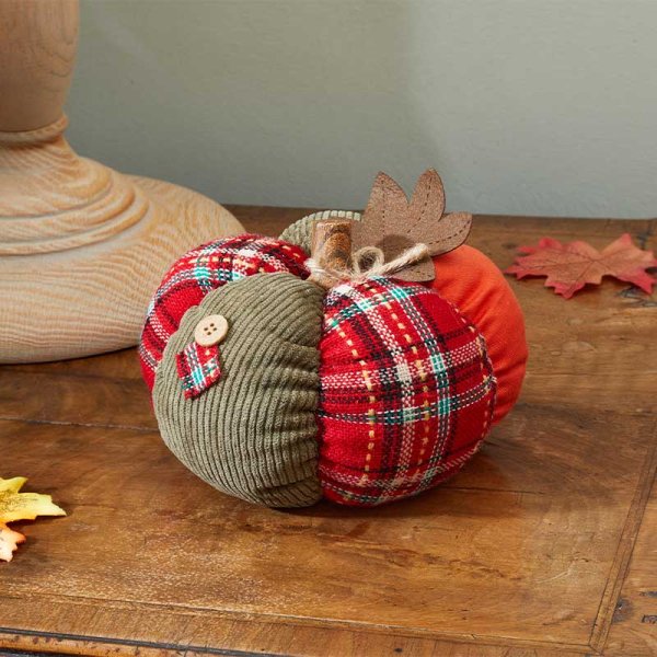 Autumn PatchPumpkin Tartan - 13cm Regular