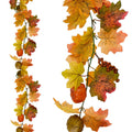 Autumn Fall Leaf Pumpkin Garland 1.5m