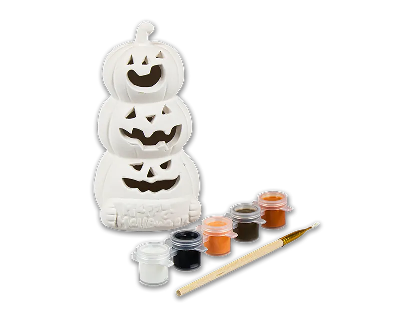 Halloween Paint Your Own Pumpkin Decoration
