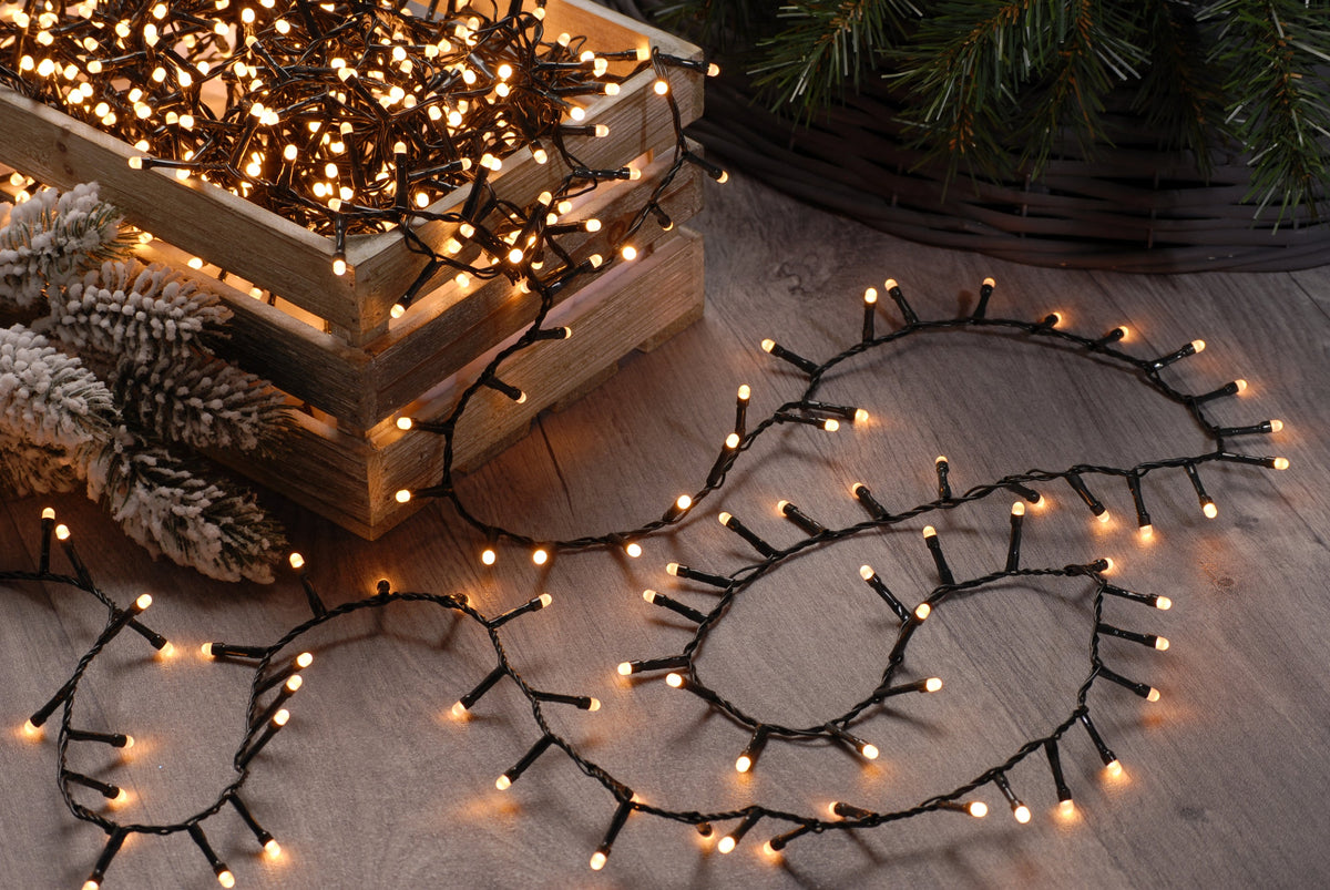 Festive Glow-Worm Warm White 520 LED Lights