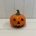Orange Ceramic Pumpkin
