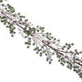 Sage Green and White Cluster Berry Garland Garland - 130cm
