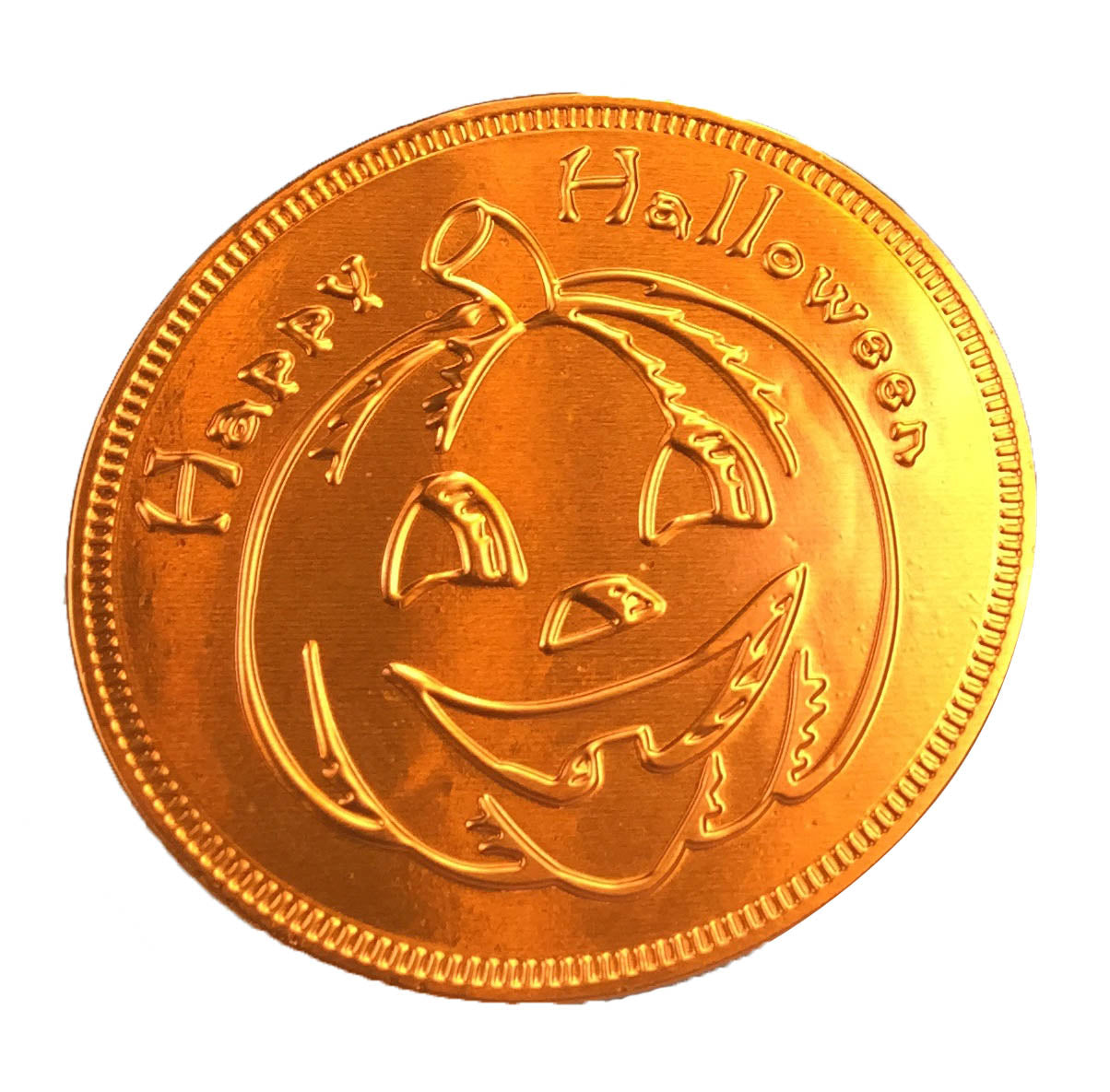 Large Halloween Chocolate Medallion Coin - 23g