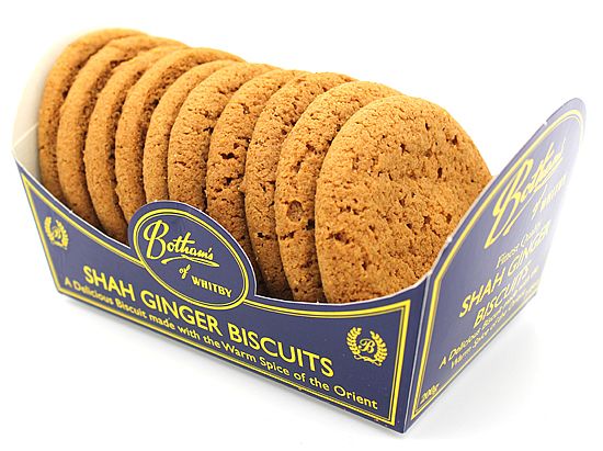 Botham's Of Whitby Shah Ginger Biscuits - 200g