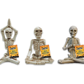 Yoga Skeleton Halloween Ornament - 15c